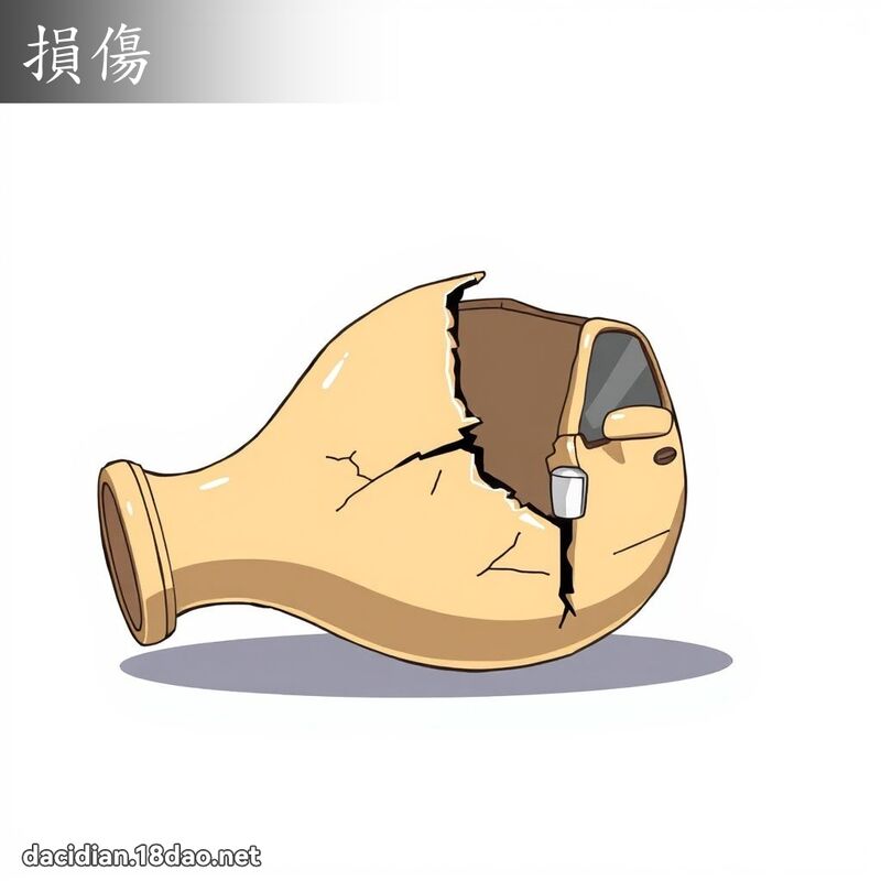 损伤 - 国语大辞典配图