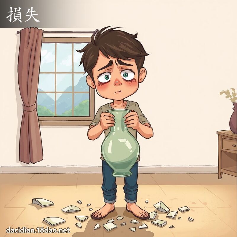 損失 - 國語大辭典配圖