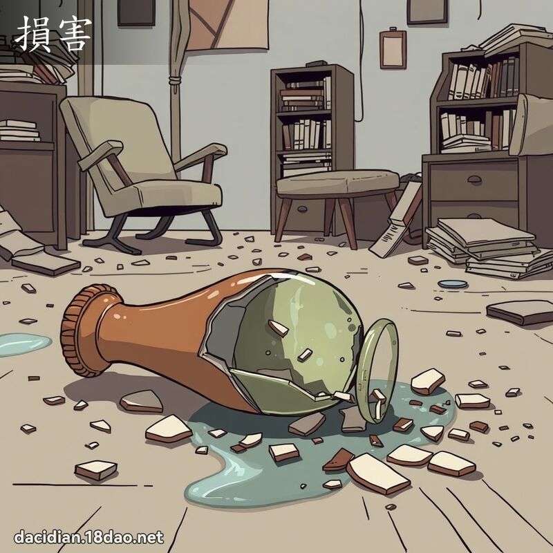 损害 - 国语大辞典配图