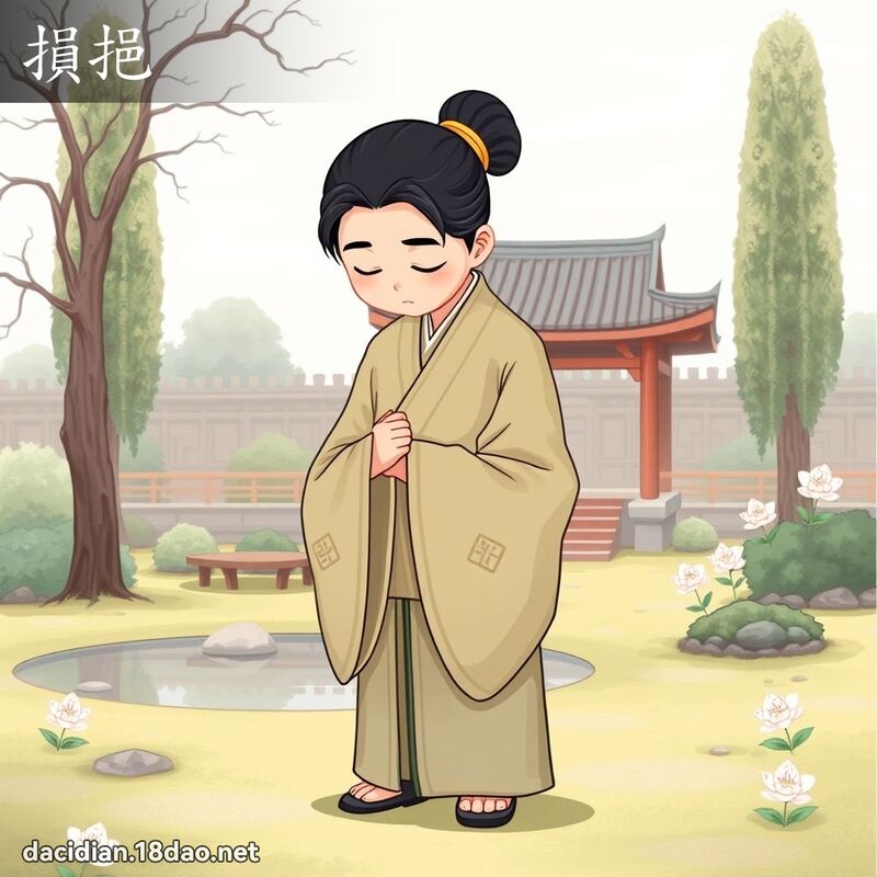 損挹 - 國語大辭典配圖