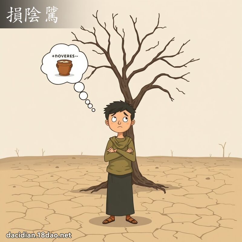 损阴騭 - 国语大辞典配图