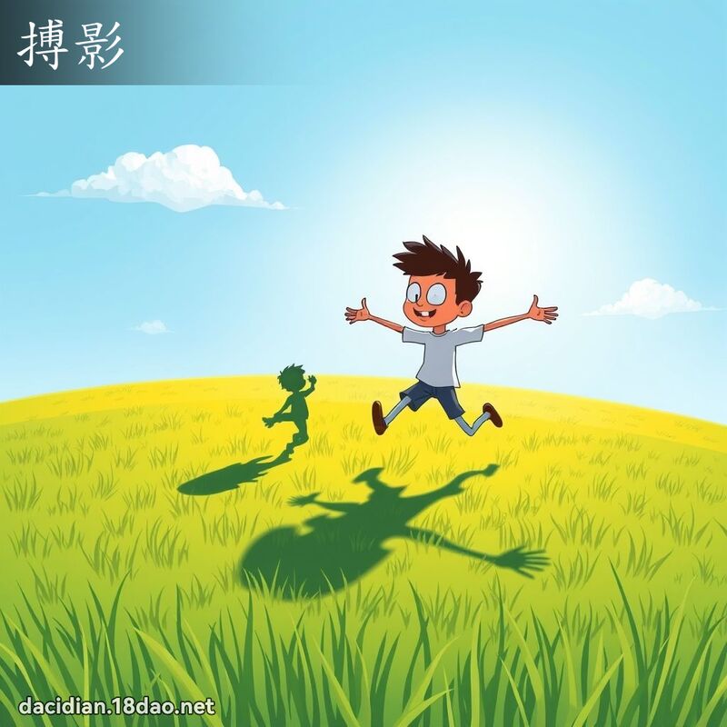 搏影 - 国语大辞典配图