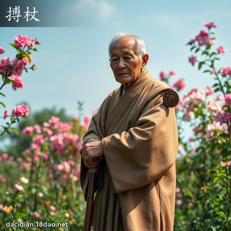 搏杖 - 國語大辭典配圖