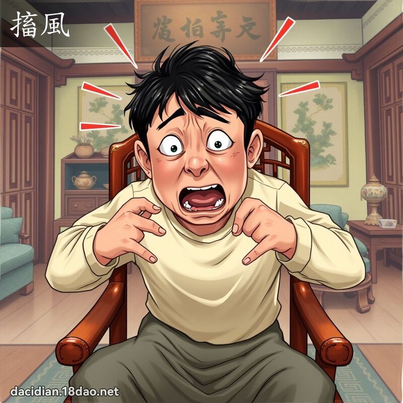 搐風 - 國語大辭典配圖