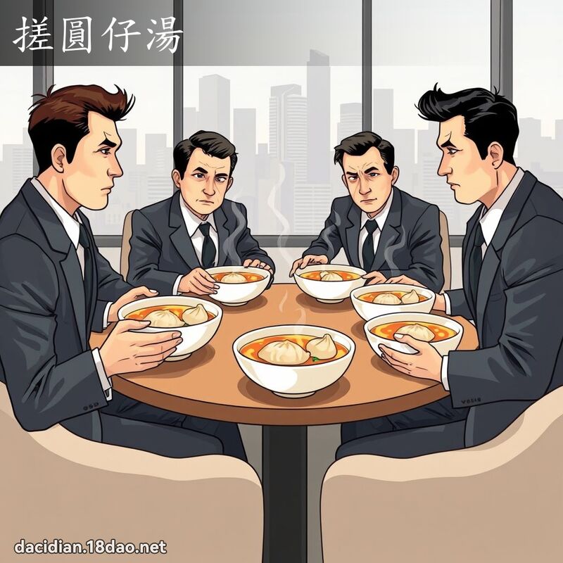 搓圓仔湯 - 國語大辭典配圖