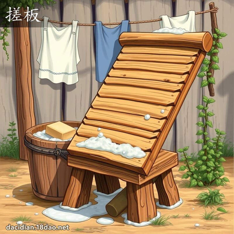 搓板 - 国语大辞典配图