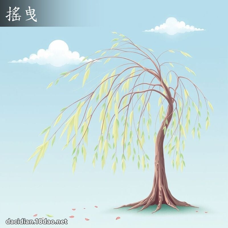 摇曳 - 国语大辞典配图