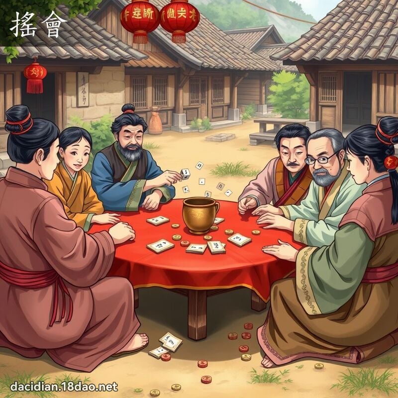 摇会 - 国语大辞典配图