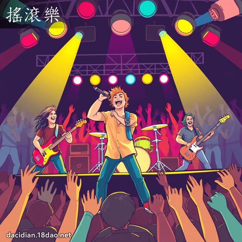 搖滾樂 - 國語大辭典配圖