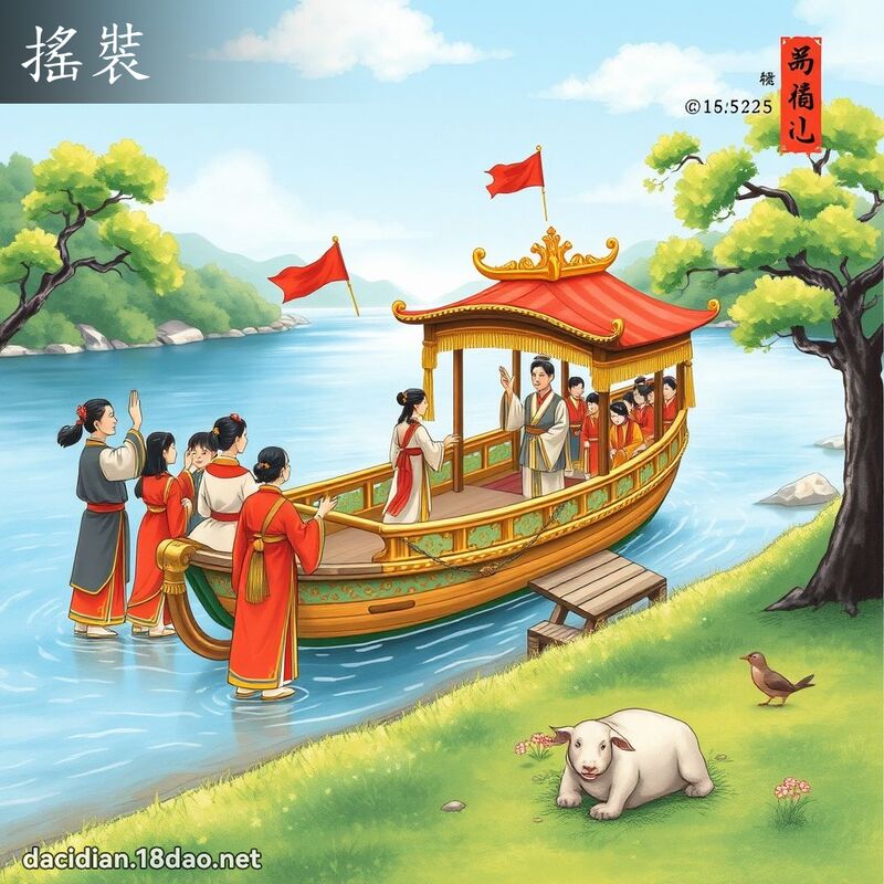 摇装 - 国语大辞典配图