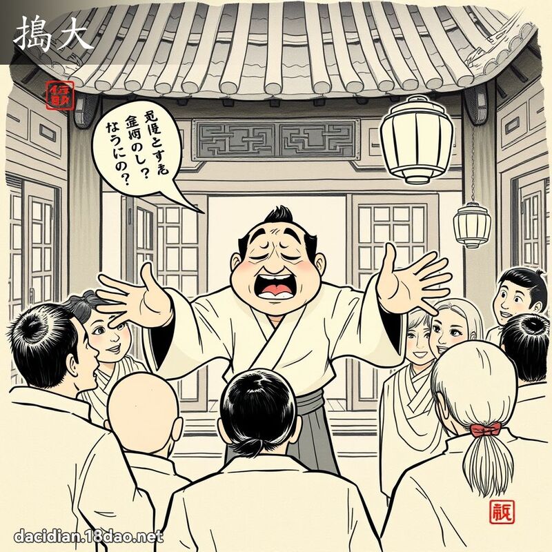 搗大 - 國語大辭典配圖
