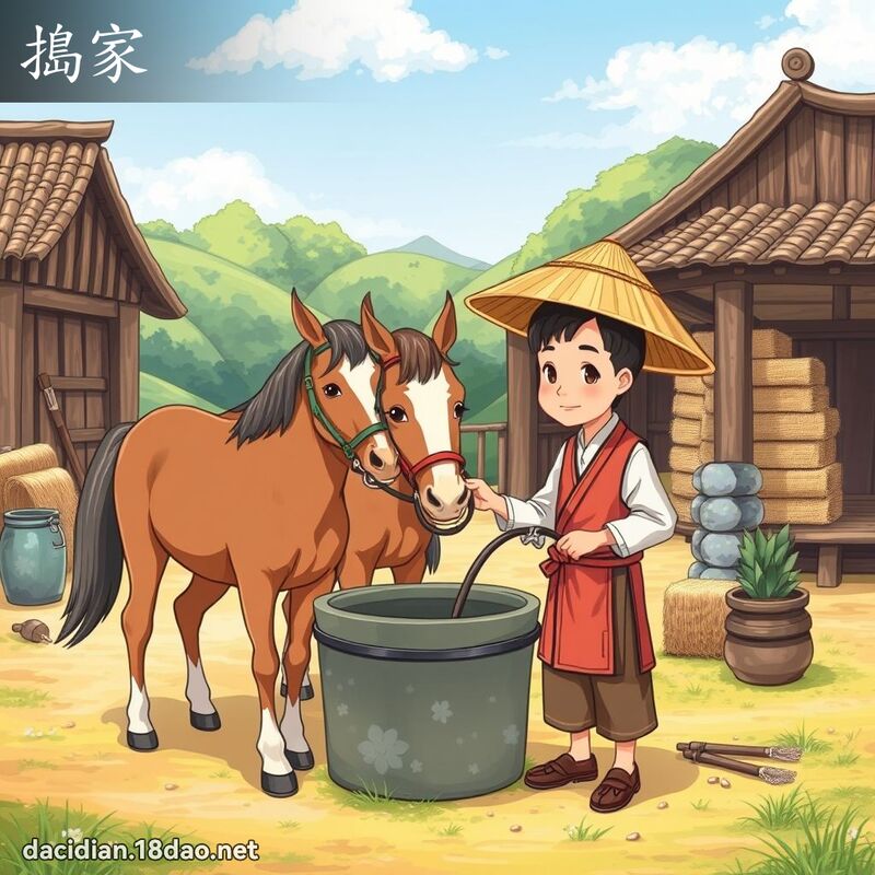 搗家 - 國語大辭典配圖