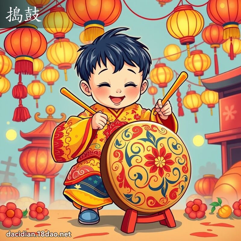 捣鼓 - 国语大辞典配图