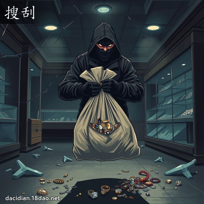 搜刮 - 國語大辭典配圖