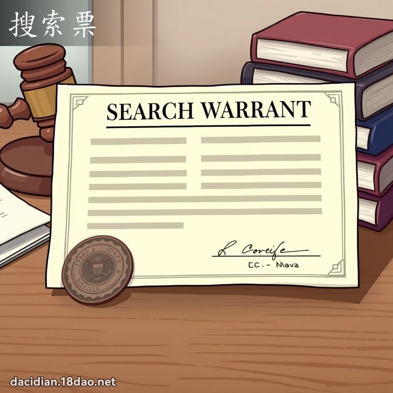 搜索票 - 国语大辞典配图