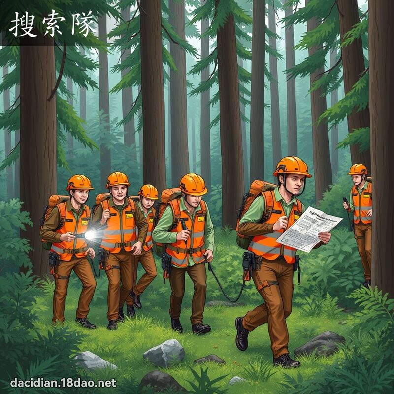搜索队 - 国语大辞典配图