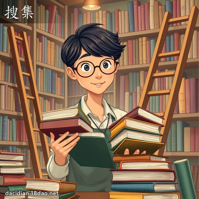 搜集 - 国语大辞典配图