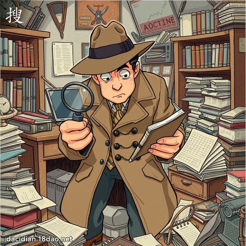搜 - 国语大辞典配图