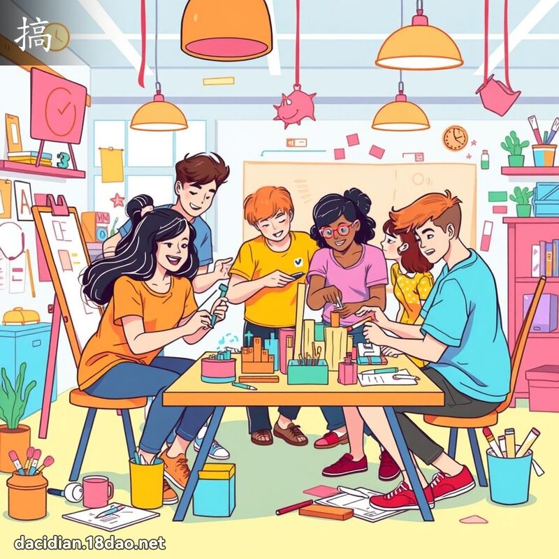 搞 - 国语大辞典配图