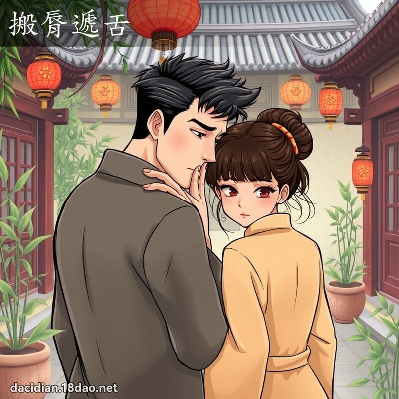 搬脣遞舌 - 國語大辭典配圖