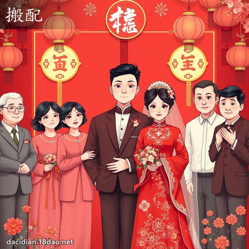 搬配 - 国语大辞典配图