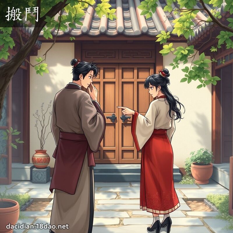搬斗 - 国语大辞典配图