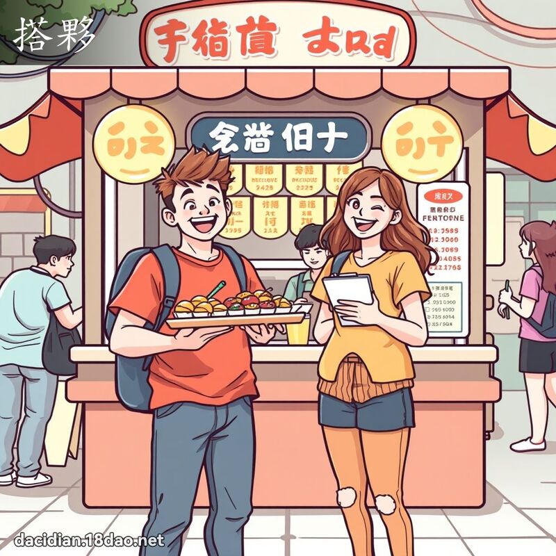 搭伙 - 国语大辞典配图