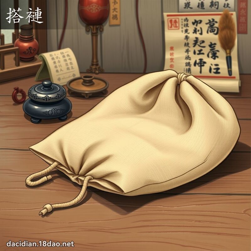 搭褳 - 國語大辭典配圖