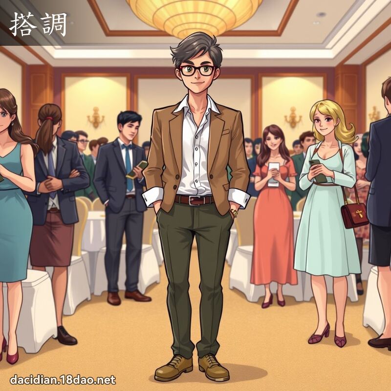 搭調 - 國語大辭典配圖