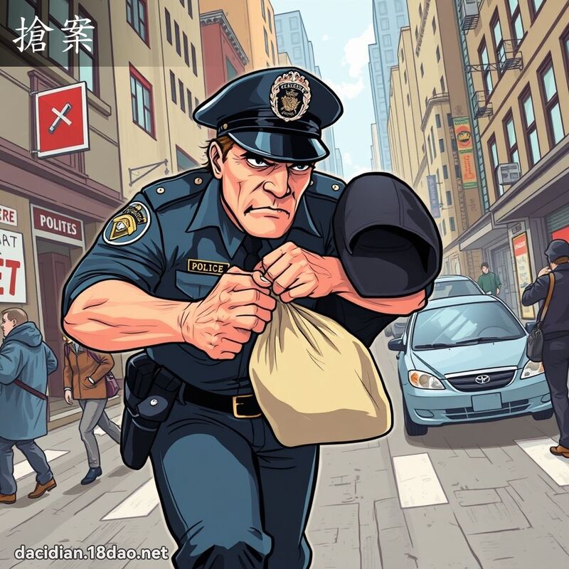 抢案 - 国语大辞典配图