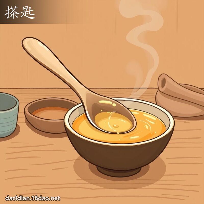 搽匙 - 国语大辞典配图