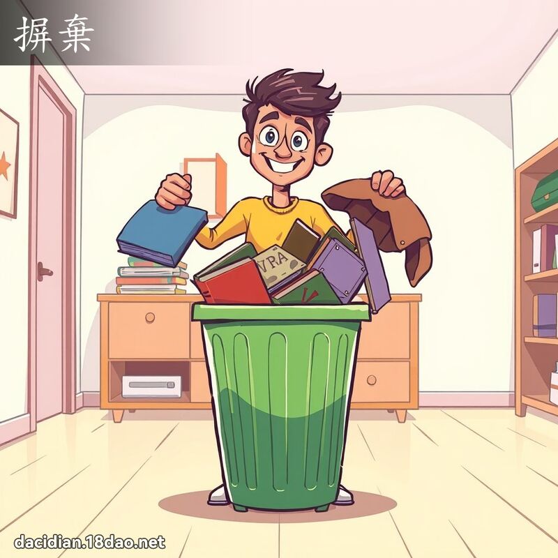 摒弃 - 国语大辞典配图