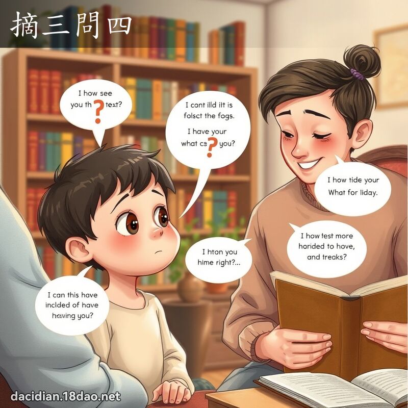 摘三问四 - 国语大辞典配图