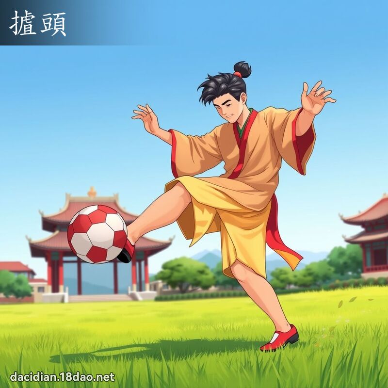 摣頭 - 國語大辭典配圖