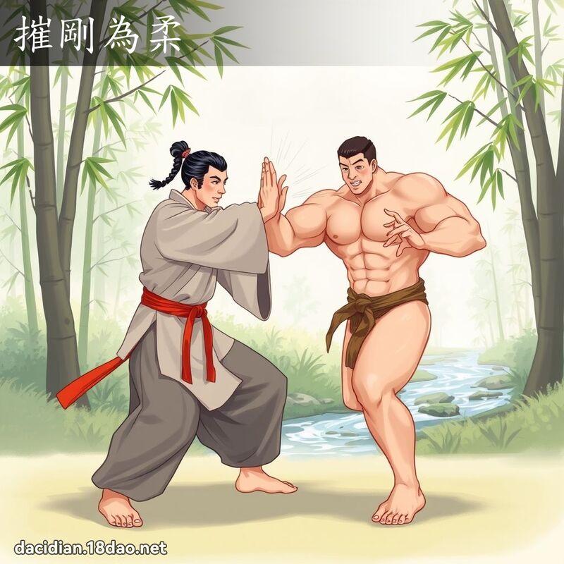 摧刚为柔 - 国语大辞典配图