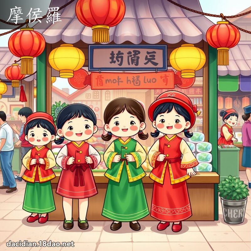 摩侯罗 - 国语大辞典配图
