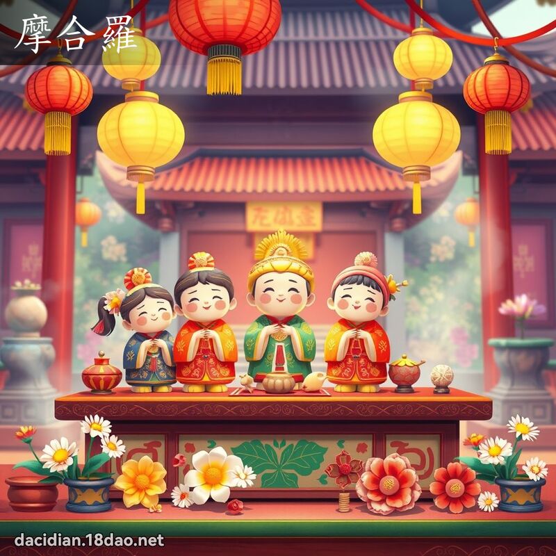 摩合罗 - 国语大辞典配图