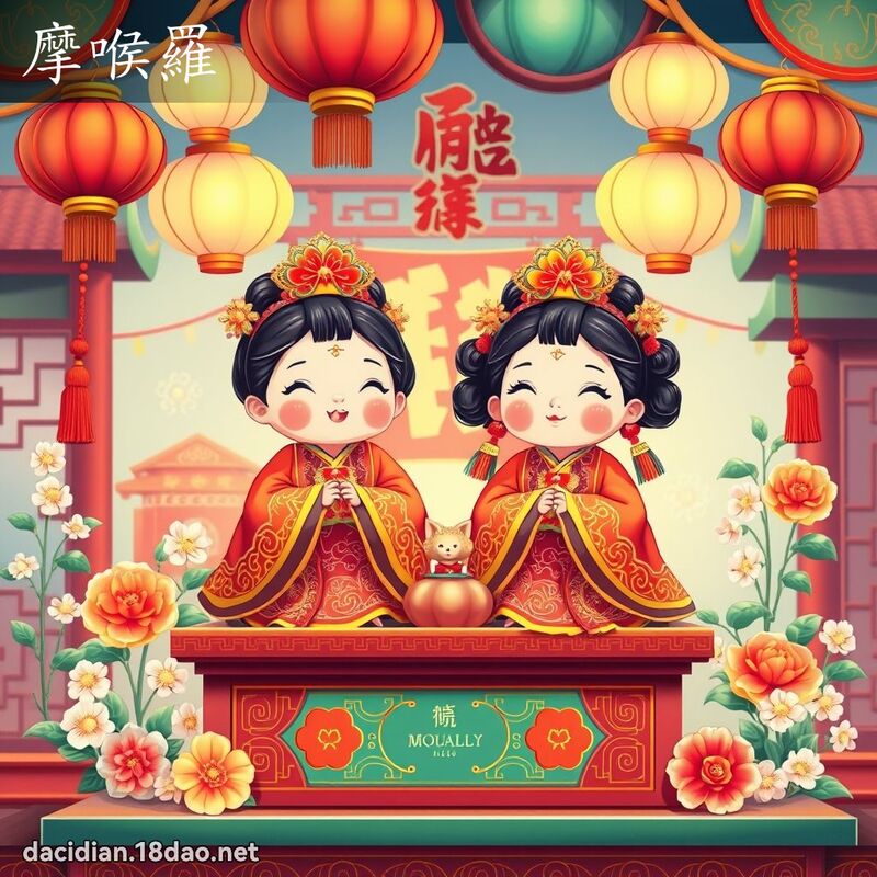 摩喉罗 - 国语大辞典配图