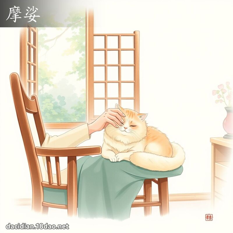 摩娑 - 國語大辭典配圖