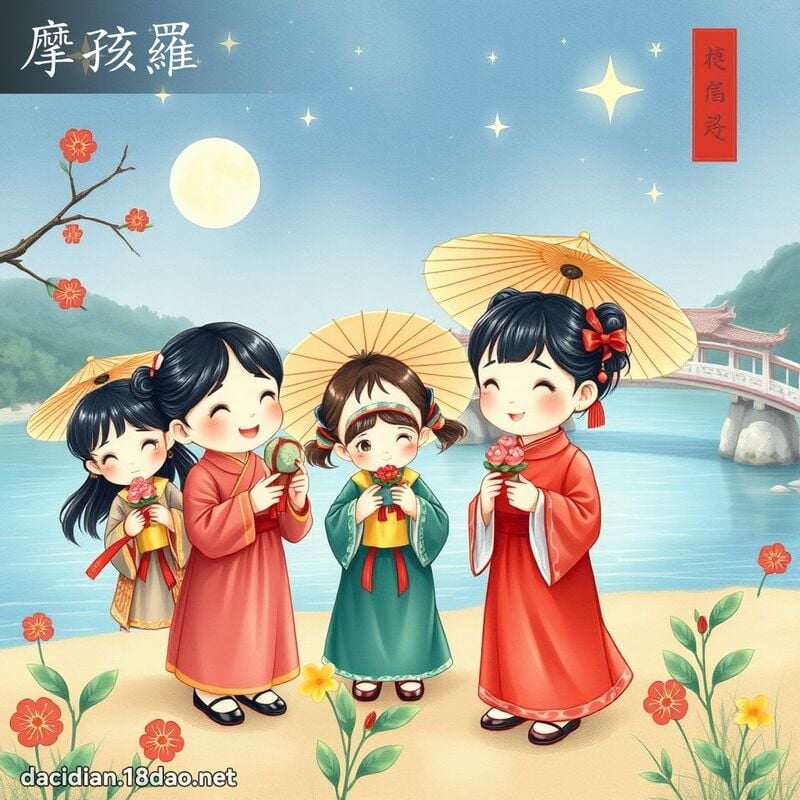 摩孩羅 - 國語大辭典配圖