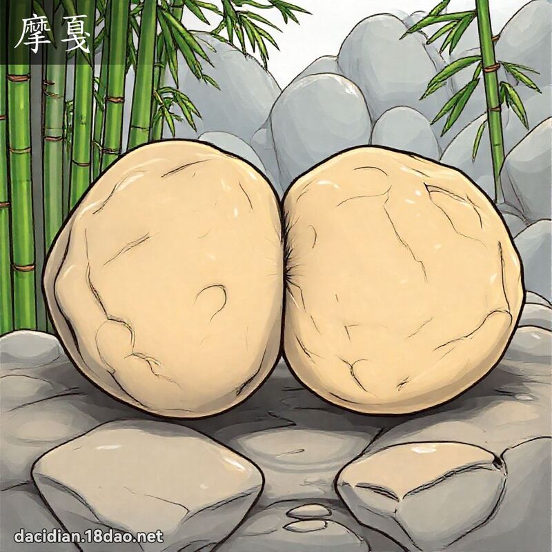 摩戛 - 国语大辞典配图