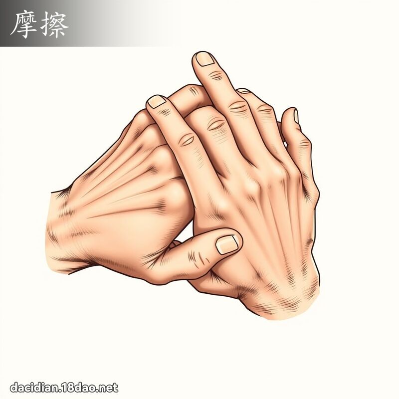 摩擦 - 国语大辞典配图