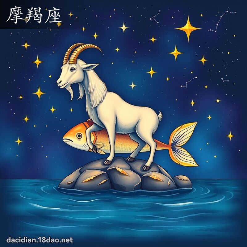 摩羯座 - 國語大辭典配圖