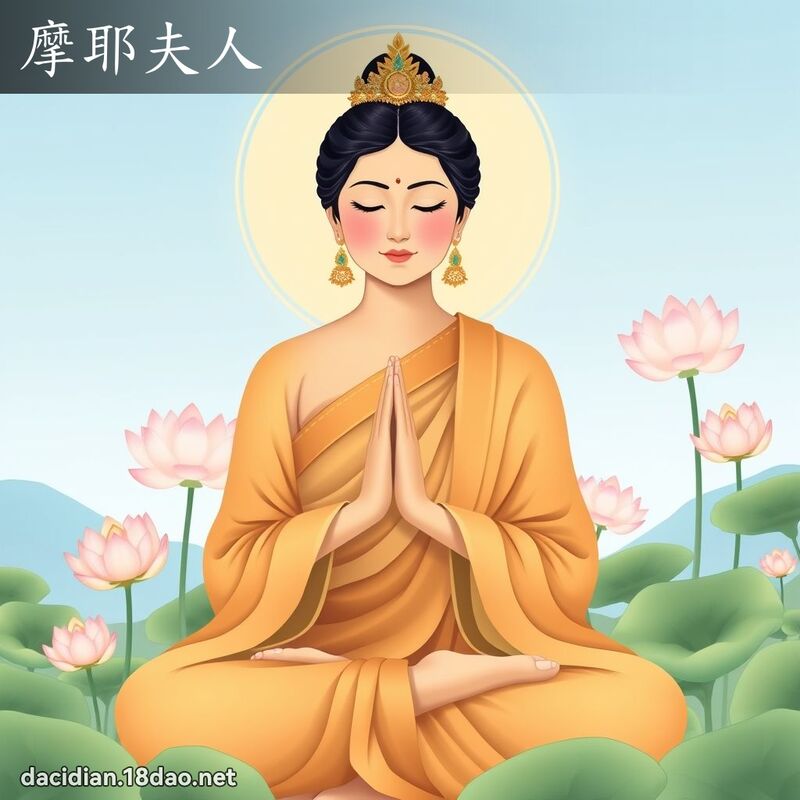 摩耶夫人 - 國語大辭典配圖