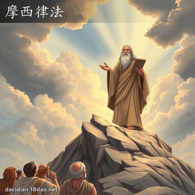摩西律法 - 国语大辞典配图