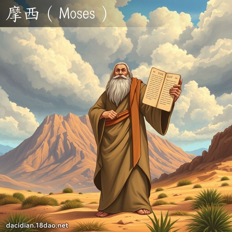 摩西（Moses） - 国语大辞典配图