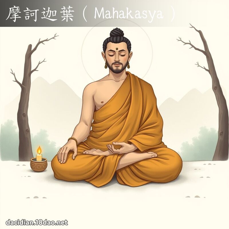 摩訶迦葉（Mahakasya） - 國語大辭典配圖