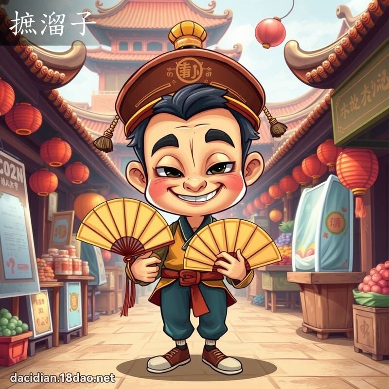 摭溜子 - 國語大辭典配圖