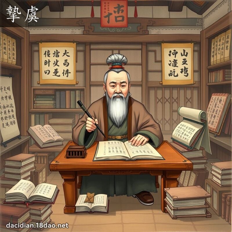 摯虞 - 國語大辭典配圖