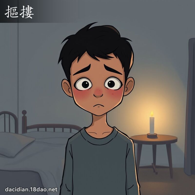 摳摟 - 國語大辭典配圖